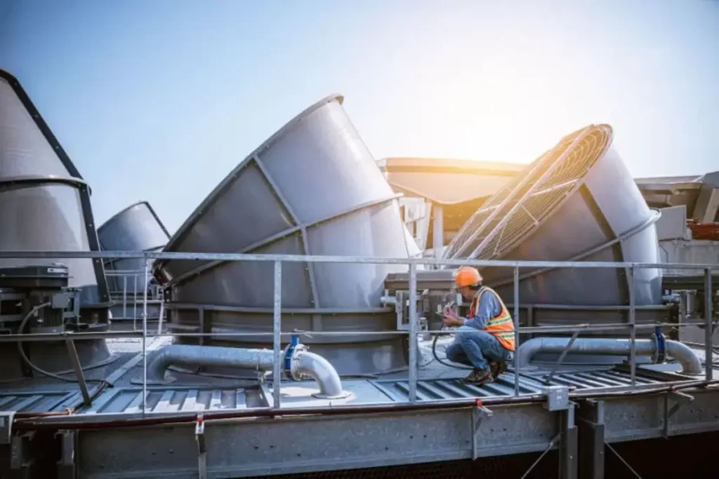 Manutenção de Sistemas de Climatização em Ambientes Industriais